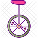 Einrad Monocycle Einrad Fahrrad Symbol