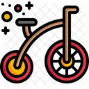 Einrad Fahrrad Clown Symbol