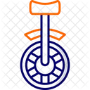 Einrad Akrobat Akrobatik Symbol