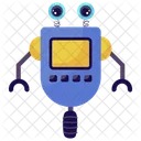 Einradroboter Einradroboter Mechanischer Roboter Icon