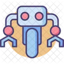 Einradroboter Radroboter Roboter Symbol