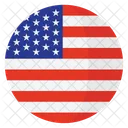 Usa Flagge Land Symbol