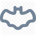 Fledermaus Halloween Linec Symbol