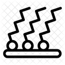 Chemie Monoschicht Physik Symbol