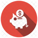 Ersparnisse Sparschwein Bank Symbol