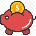 Sparen Sparschwein Bank Icon