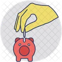 Sparen Penny Bank Icon