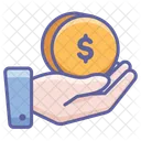 Ersparnisse Geld Finger Icon