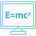 과학 물리학 공식 아이콘