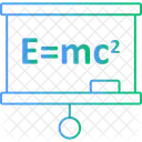 과학 물리학 공식 아이콘