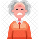 Einstein Scientist Professor Icon