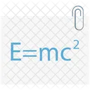 Emc 2 Einstein Formula Physics Icon