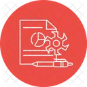 Einstellung Analyse Diagramm Symbol