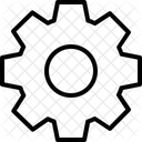 Einstellung Ausrustung Konfiguration Symbol