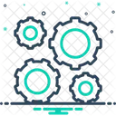 Mechanismus Maschine Gerat Symbol