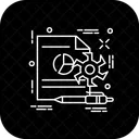 Einstellung Analyse Diagramm Symbol