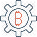 Bitcoin einrichten  Symbol