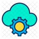 Cloud Verbindung Datenbank Icon