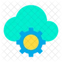 Cloud Verbindung Datenbank Icon