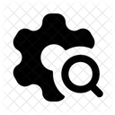 Sucheinstellungen Suche Erkunden Benutzeroberflache Symbol