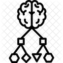 Klassifizierungsliniensymbol Icon