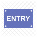 Eintrag Tur Ticket Symbol