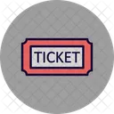 Eintrittskarte Veranstaltungspass Museumsticket Symbol