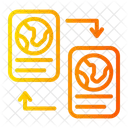 Einwanderung Einburgerung Reisepass Symbol