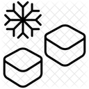Eis Kalte Sahne Symbol