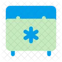 Eis Kiste Eimer Symbol