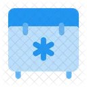 Eis Kiste Eimer Symbol