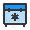 Eis Kiste Eimer Symbol