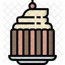 Eis Sahne Dessert Symbol