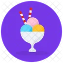 Gelato Eis Eiskugeln Symbol