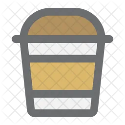 Eisamerikanischer Kaffee  Symbol