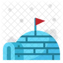 Iglu Eis Schnee Symbol