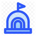 Kalte Eis Iglu Symbol