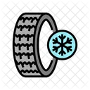 Eis winter reifen  Symbol