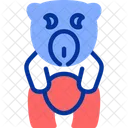 Eisbar Arktischer Bar Nordbar Symbol