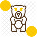 Eisbar Arktischer Bar Nordbar Symbol