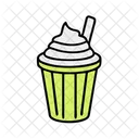 Eisbecher Fastfood Dessert Symbol