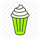 Eisbecher Fastfood Dessert Symbol