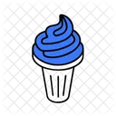 Eisbecher Fastfood Dessert Symbol