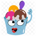 Eisbecher Dessert Suss Symbol