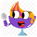 Eisbecher Dessert Suss Symbol