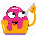 Eisbecher Dessert Suss Symbol