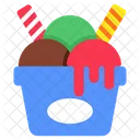 Eisbecher Eisbecher Dessert Symbol
