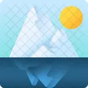 Eisberg Natur Eis Symbol