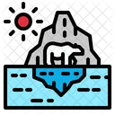Eisberg Gletscher Polar Symbol