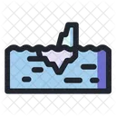 Eisberg Eis Gletscher Symbol